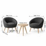 Atelier Del Sofa Cay Seti - Antracita